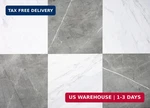Floorpops X Chris Loves Julia 12-IN By Bonneville Grey & White Marble Peel New. Price: $34.65.