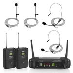 Pyle Uhf Wireless System 2 Lavalier Headset - Black New. Price: $121.99.
