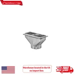 Master Flow 10 In. 4 To 6 Register Box With Flange New. Price: $18.98.