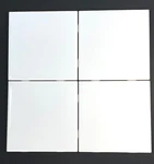 Pieces New Vintage American Olean Ceramic Wall Tile 4X4 Ice White (0025) Gloss Open. Price: $7.99.