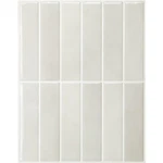 Smart Tiles Peel And Stick Backsplash - 5 Sheets Of 11.43" X 9" 3D Adhesive... New. Price: $52.98.