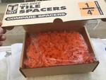 Tavy Tile Spacers Ceramic Floor 1/4 Grout Width 2-SIDED 500CT New. Price: $40.00.