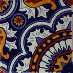 2" 36 Pcs Moroccan Mexican Clay Tile Handmade Talavera Backsplash Mosaic New. Price: $47.99.
