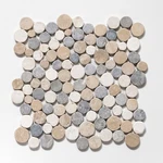 Cruz Bay Studio XD3R Penny Rounds 11" Pebble And Rock Tan / Off-white New. Price: $144.61.