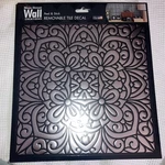Packs Main Street Wall Creations 8"X8" Tile Decal Silver Inked Garden New. Price: $14.99.