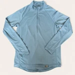 Kings Camo Xkg Foundation 1/4 Zip Pullover Blue Mens Large Thumbholes Base Layer Pre-owned. Price: $36.10.
