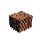Interlocking Deck Tiles Diagonal Pattern, 12" X Acacia Wood For Patio New. Price: $51.29.