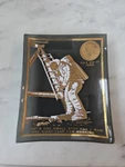 Vintage Nasa Glass Ash Tray Apollo 11 First Man Moon 1969 Small Step Used. Price: $15.00.