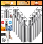10 Pack Insulated Stainless Steel Water Bottles - Leakproof, Double Wall, 17 Oz New. Price: $115.99.