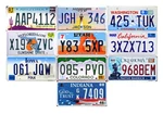 Usa License Plates - United States Tag Lot Art Craft Wall Decor Mancave (10C) Used. Price: $49.99.