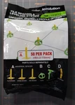 Flat Spacer Part Miracle Sealants Levolution Tile Leveling (50 Per Pack 1/8 ) New. Price: $8.95.