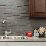 Aspect Peel And Stick Raised Stone Overlay Kitchen 15 Sq Ft Backsplash New. Price: $229.99.