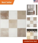 Stylish 3D Peel And Stick Backsplash Tiles - 5 Sheets, Easy To Clean & Maintain New. Price: $50.99.