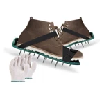 Lawn Aerator Shoes With 48MM Spiked Aerating Sandals Adjustable Strap New. Price: $14.39.