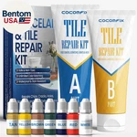 Tile Repair Kit, Ceramic Chips & Cracks Kit(color Match), Porcelain New. Price: $34.86.