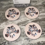 Southwest Kokopeli Design - Thirstystone Natural Solid Sandstone Coasters New. Price: $15.60.