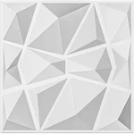 ART3D Textures Wall Panels White Diamond Design Pack Of 12 Tiles 32 Sq Ft (p New. Price: $39.99.