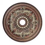 Livex Lighting Ceiling Medallion Palacial Bronze With Gilded Accents New. Price: $461.99.