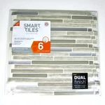 Smart Tiles (capri Taupe SM1069-6) 9.88" X 9.70" (6 Sheets) Peel & Stick Mosaic New. Price: $19.00.