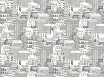Remix Walls By Katie Hunt A-street Prints ASTM3908 City Views Dove Grey Mural New. Price: $74.95.