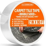 All Flooring Now Double Sided Tape Strong Carpet 2 X 90 Ft Residue Free New. Price: $19.99.