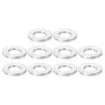 Patikil M10 Aluminum Spacers, Pcs 10.5MM Id X 20MM Od 2.5MM L, Silver New. Price: $13.12.