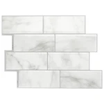 Smart Tiles Peel And Stick Backsplash - Sheets Of 11.56" X 8.38" 3D Adhes... New. Price: $48.55.