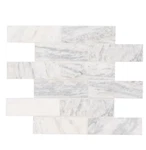 Msi Capri Blue Subway X12IN Honed Marble Mosaic Floor Wall Tile New. Price: $10.00.