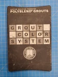 Custom Building Products Polyblend Grouts Color System Tile Sample Guide Used. Price: $10.23.