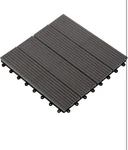 Interlocking Deck Tiles 6-PACK 11.6-IN Wood Plastic Composite All-weather O... Open. Price: $16.56.