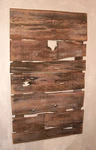 Reclaimed Rustic Barn Wood Lg Wall Panel Urban Headboard Nyc Loft Natural Pallet New. Price: $299.00.