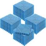 Uimoso Interlocking Drainage Floor Mat 12"X Pvc Non-slip Tiles 50 Pack New. Price: $63.64.