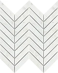 Emser Tile M05WINT1212MCV Marble - Chevron Mosaic Wall Winter Frost New. Price: $73.30.