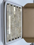 Auliget 20 Sheets Faux Peel Stick Backsplash Sandstone With Champagne. Price: $30.01.
