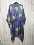 Shanko Silki Long Tie Dye Kimono Cover Up Open Front Pre-owned. Price: $29.99.