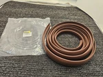 Dailisen 1.97" Width, Flexible T-molding Transition Strips For Flooring Brown Open. Price: $35.24.