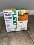 Flexco- FC40C54S046, White Self-stick Vinyl Wall Base Cover 4" 20' New. Price: $22.22.