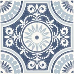 12-IN By Blue Ezra Vinyl Peel & Stick Floor (10 Tiles), Sq.ft./c New. Price: $26.99.
