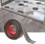 Self Adhesive Vinyl Strip For Joining Floor Gaps, Carpet Thresholds - 10 Ft, 1.5 New. Price: $43.55.