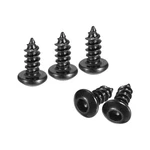 Uxcell Hex Socket Self Tapping Screws, M3 Carbon Steel 6MM, Black New. Price: $12.53.