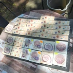 30 Paul Brent Mixed Vintage Seashell Starfish Life Decorative Ceramic Tiles Used. Price: $58.20.