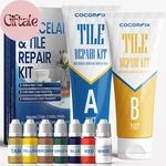 Tile Repair Kit, Ceramic Chips & Cracks Kit(color Match), Porcelain New. Price: $34.84.