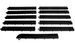 Big Floors Transition Edge Kit, Durable 11 Pack, Male, Black New. Price: $35.92.