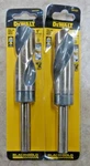 Lot Of (2) - Dewalt (DW1623) Black & Gold 1" Hss Silver Deming Twist Drill Bit New. Price: $26.99.