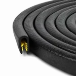Edge Trim Black Large U Height 0.656" X 0.039"-0.178" Grip Range (40... New. Price: $90.71.