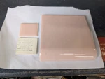 Pcs 1/4" Ceramic Tile #23 Pink Blush American Olean Mud Bullnose A4402 Open. Price: $18.50.