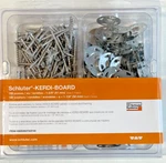 Schluter Kerdi Board Hardware Set With 100 1-5/8" In Screw & 1-1/4" Washers New. Price: $34.95.