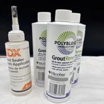 Polyblend 165 Delorean Gray 8 Oz. Grout Renew Colorant & Sealer Qty 3 + Brush Open. Price: $39.99.