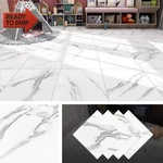 Livelynine White Peel And Stick Floor Tile Marble 12X12 Inch Waterproof Vinyl. Price: $17.48.