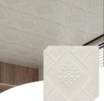 Romdeco Peel & Stick Ceiling Tiles 32 Panels, 13.8"X13.8", Covers 42 Sq Ft,... New. Price: $55.99.